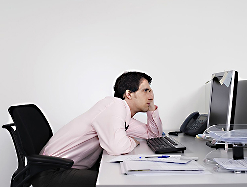 Sinal vermelho na cadeira!