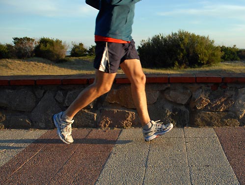 Não precisa correr, basta andar