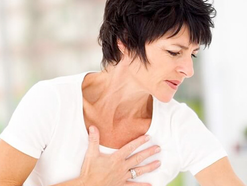 Estresse mental e coração feminino