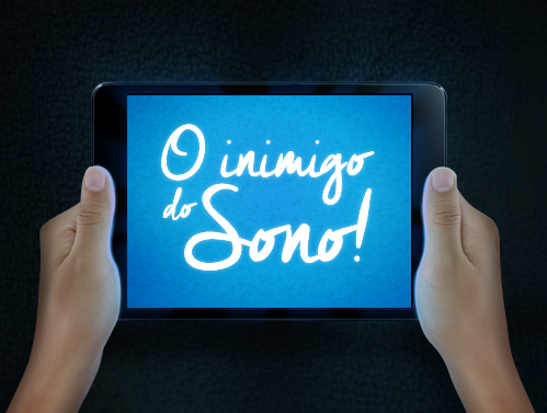 O tablet, o livro e o sono