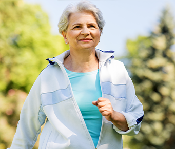 Os passos da saúde das idosas