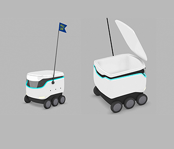 Robô delivery para hospitais