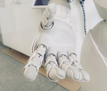 Robô para exame de sangue